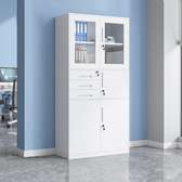 2-Door Steel Cabinet with Safe