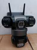 Triple Lens 4G & WiFi Solar CCTV Security Camera