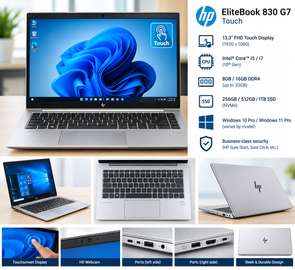 HP EliteBook 830 G7 13.3" Touchscreen Laptop
