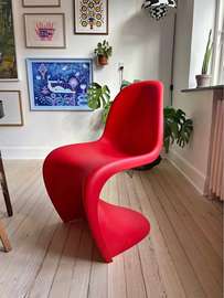 Dining Chair; Heavy Duty Dining Panton Chair  in Suneka