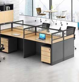 Office Workstation;4-Person Modern Office Workstation