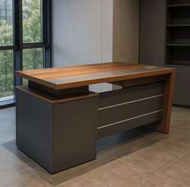Wooden 140cm Staff Office Desk