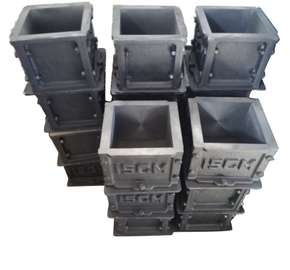 CI CUBE MOULD Size: 150x 150 X 150 Mm, 7 KGS Cast Iron