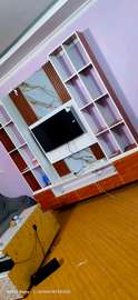 Modern Entertainment Center with TV Stand & Storage