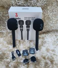 Candc DualWireless Interview Mic  Transmitters+Receiver