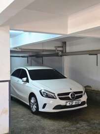 Mercedes A-Class White Compact Luxury Car