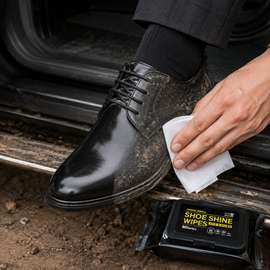Shoe Cleaning Wet Wipes 80 PIECES Polish Tissue