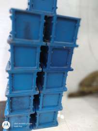 150mm3, Cast Iron Heavy Gauge Cube Moulds.