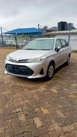 Toyota Fielder silver color 2019 model fully loaded.