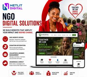 NGOs, Foundations & charity Website Design Services Kenya