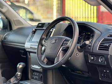 Toyota Prado SUV White Versatile Reliable 2017.