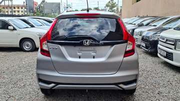 Honda Fit EX Hybrid Silver Color 2018 model fully loaded.