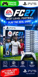 EA Sports FC27 PS5 Football Game Updated Rosters