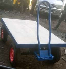 Heavy duty luggage trolley