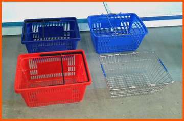 SUPERMARKET SHOPPING BASKETS FOR SALE