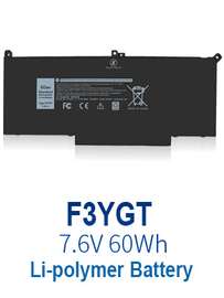 DELL Latitude 7280 7290 7380 Laptop Battery F3YGT