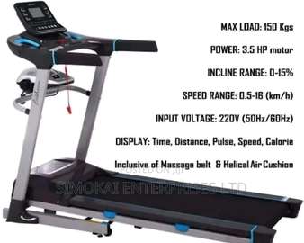 Robust Treadmill 3.5 HP Motor 15% Incline 150kg