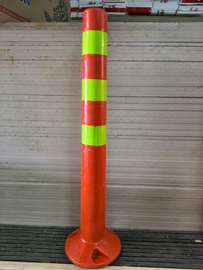 Reflective bollards safety posts