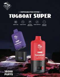 TUGBOAT SUPER 16000 (16K) Puffs Vape FULL KIT