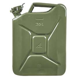 20 Litre Metal Safety Jerry Can.