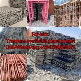 TRAPPERS,SCAFFOLDS,PROPS AND PIPES FOR HIRE