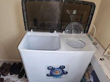 Compact Mini Washing Machine Dual Tub Portable