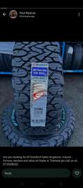 Bf Goodrich 265/65*17