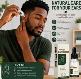 Gentle ear drops for tinnitus relief