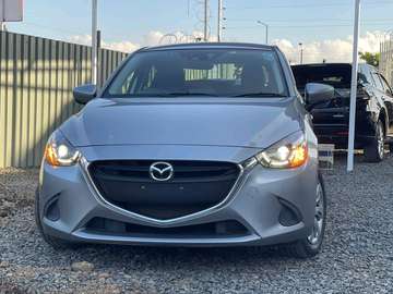 Mazda Demio gray color fully loaded 2018