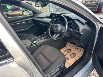 Mazda 3 Silver color fully loaded 2019 model.