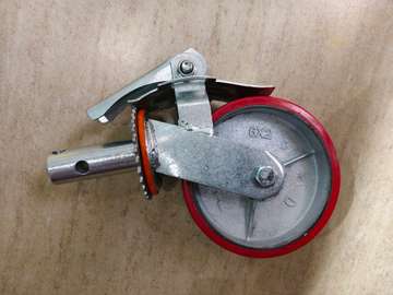 6-inch heavy-duty scaffolding caster wheel