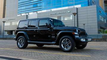 Jeep Wrangler  Rubicon black color fully loaded 2018