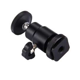 Cold Shoe Tripod Head Screw Mount for DSLR Camera