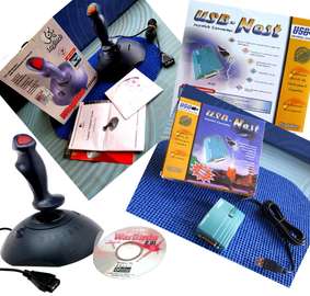 BRAND NAME LOGITECH WINGMAN JOYSTICK FOR COMPUTER GAMES