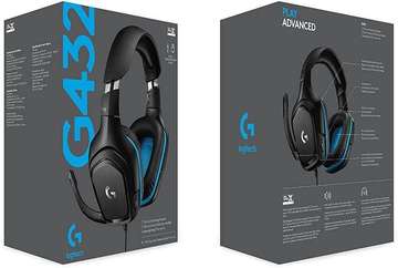 Logitech G432 LIGHTSPEED Wireless Gaming Headset – Black