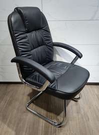 Office Chair; Executive Leather Visitors Chair