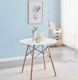 Dining Tables;White Round Dining Table in Mosocho
