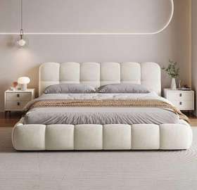 Bed; Comfortable Tufted Bubble Bed