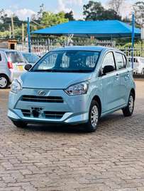 Make Daihatsu Mira 2019 model blue color automatic.