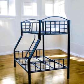 Metal Bunk Metal Bed Frame 3 by 6 top and 4 by 6 bottom