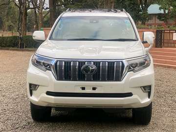 Toyota Land cruiser prado TX White color fully loaded 2020
