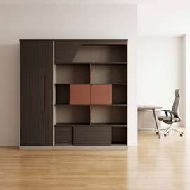 2.4M Modern Office Wall Unit