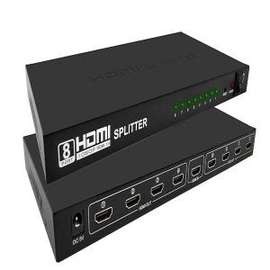 HDMI Splitter 1 in 8 out 1×8 / 8 Port Eight Outputs