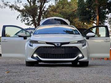 Toyota Corolla sport white color fully loaded 2019 model.