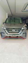 Nissan Serena Minivan Metallic Gray Spacious Reliable Ride