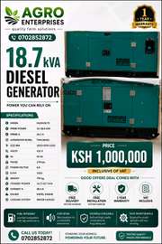 Agro 18.7 kVA Diesel Generator with Warranty