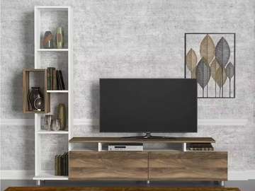TV Stand; Wooden Living Room TV Stand with Storage