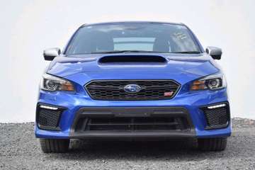 Make Subaru Impreza WRX STi Blue 2018 model.