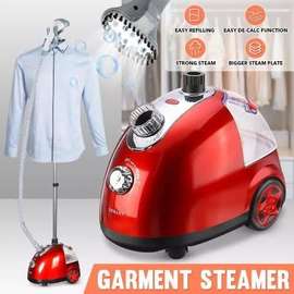 Garment Steamer Vibrant Red Large Tank