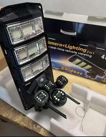 4G 450w Solar Powered Streetlight CCTV Camera